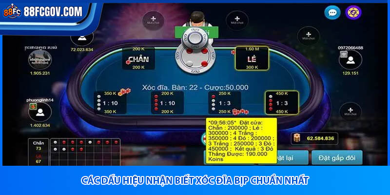 Các dấu hiệu nhận biết xóc đĩa bịp chuẩn nhất